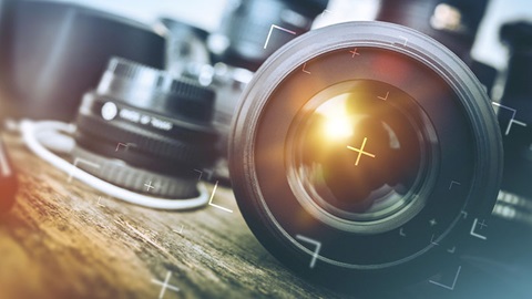 Appareils photo des photographes professionnels